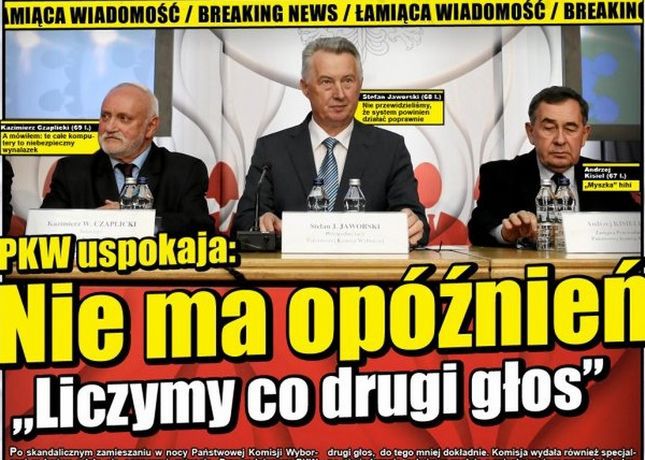 Demokracja na kolanach: PKW jest jak Skynet - zorganizowała bunt maszyn 2