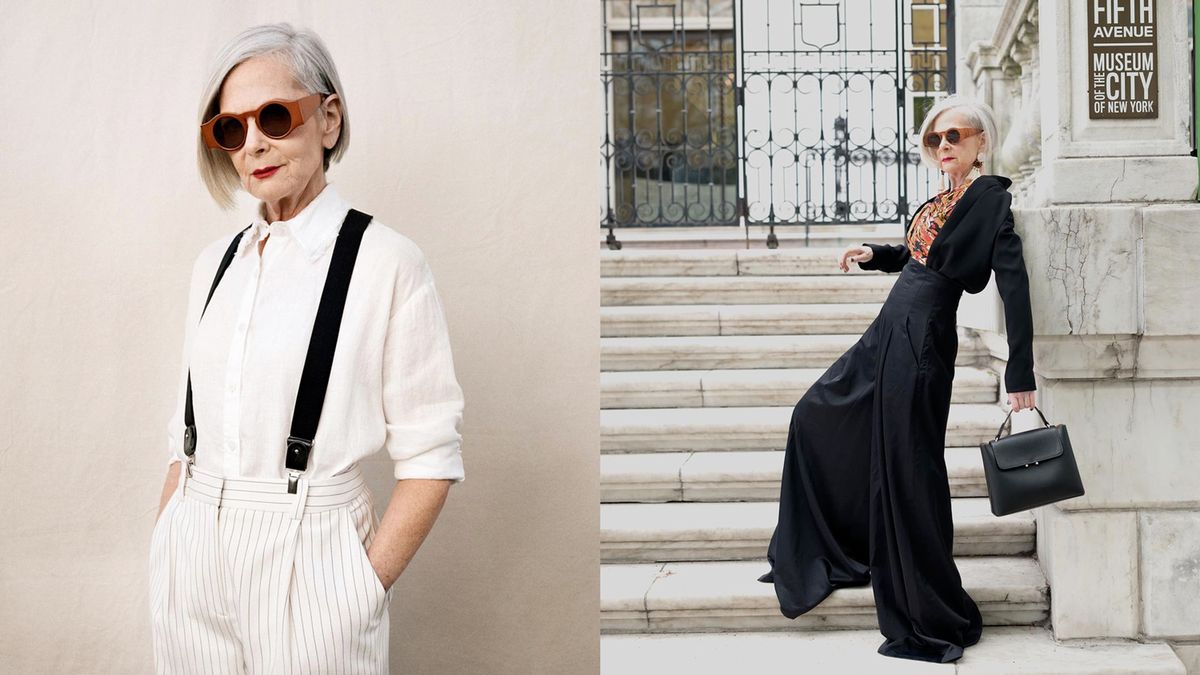 Starsza pani szła ulicą. Jedno zdjęcie zmieniło ją w ikonę mody 1