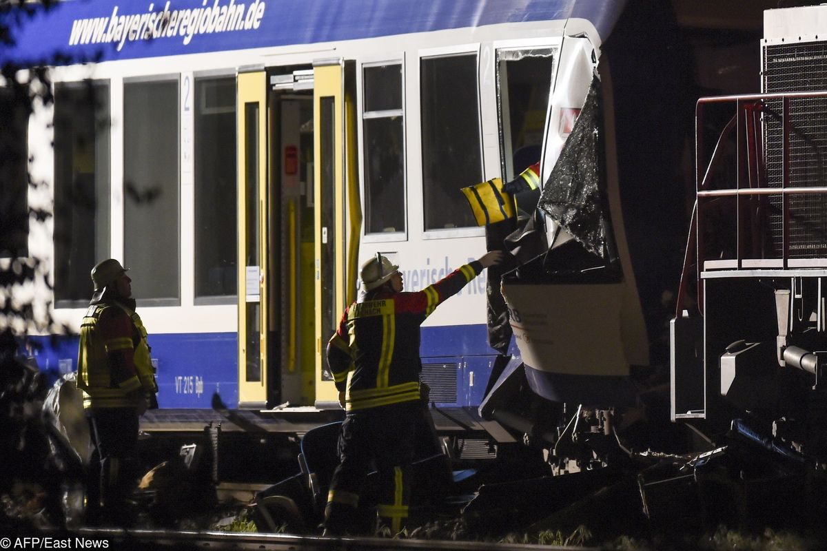 Zderzenie pociągów w Niemczech. Są zabici i ranni