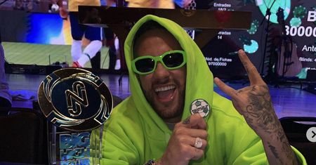 Neymar górą w turnieju pokerowym. Był lepszy od zawodowca