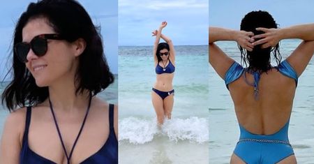 Katarzyna Cichopek prezentuje POŚLADKI na seszelskiej plaży! "Wizerunek grzecznej dziewczynki został PRZEŁAMANY" (FOTO)
