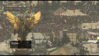 Lider Ukrainy mówi, że jego państwo "stoi u progu katastrofy".