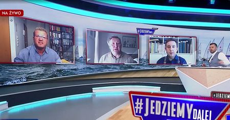 Skandaliczne słowa Jakimowicza w TVP Info. Kolega ratował sytuację