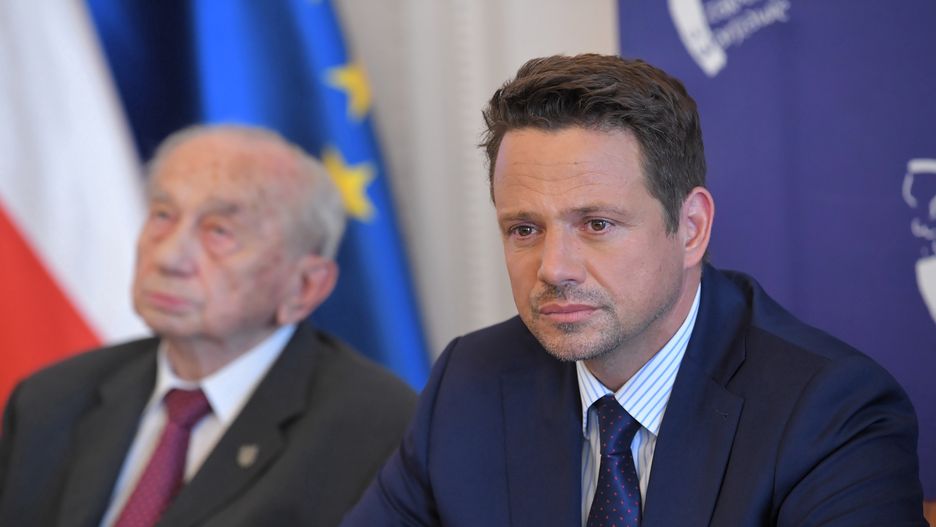Warszawa. Prezydent stolicy Rafała Trzaskowski
