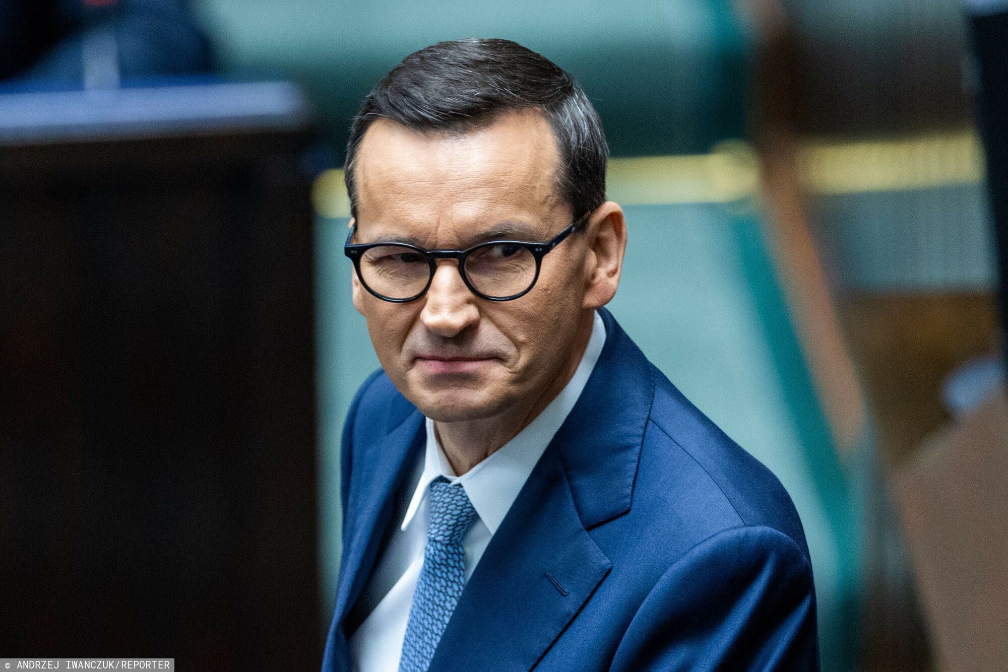 Inauguracyjne posiedzenie Sejmu X kadencji
13.11.2023 Warszawa Sejm 1. posiedzenie Sejmu X kadencji Fot. Andrzej Iwanczuk/REPORTER
N/z: Mateusz Morawiecki
Andrzej Iwanczuk/REPORTER