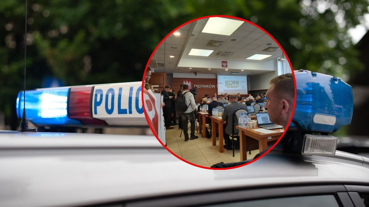 Awantura podczas sesji rady miasta w Piotrkowie Trybunalskim