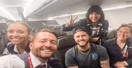 Podróżnik miał cały samolot dla siebie. Czekał na to 18 godzin