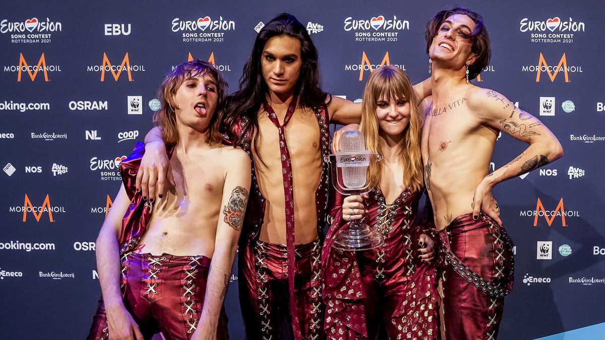 Eurowizja 2021. Zespół Maneskin z Włoch okazał się najlepszy