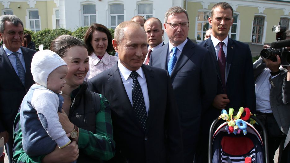 Russian President Vladimir Putin visits Siberia
