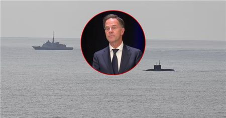 Rutte zakpił z rosyjskiego okrętu, Szwecja śledzi go na Bałtyku