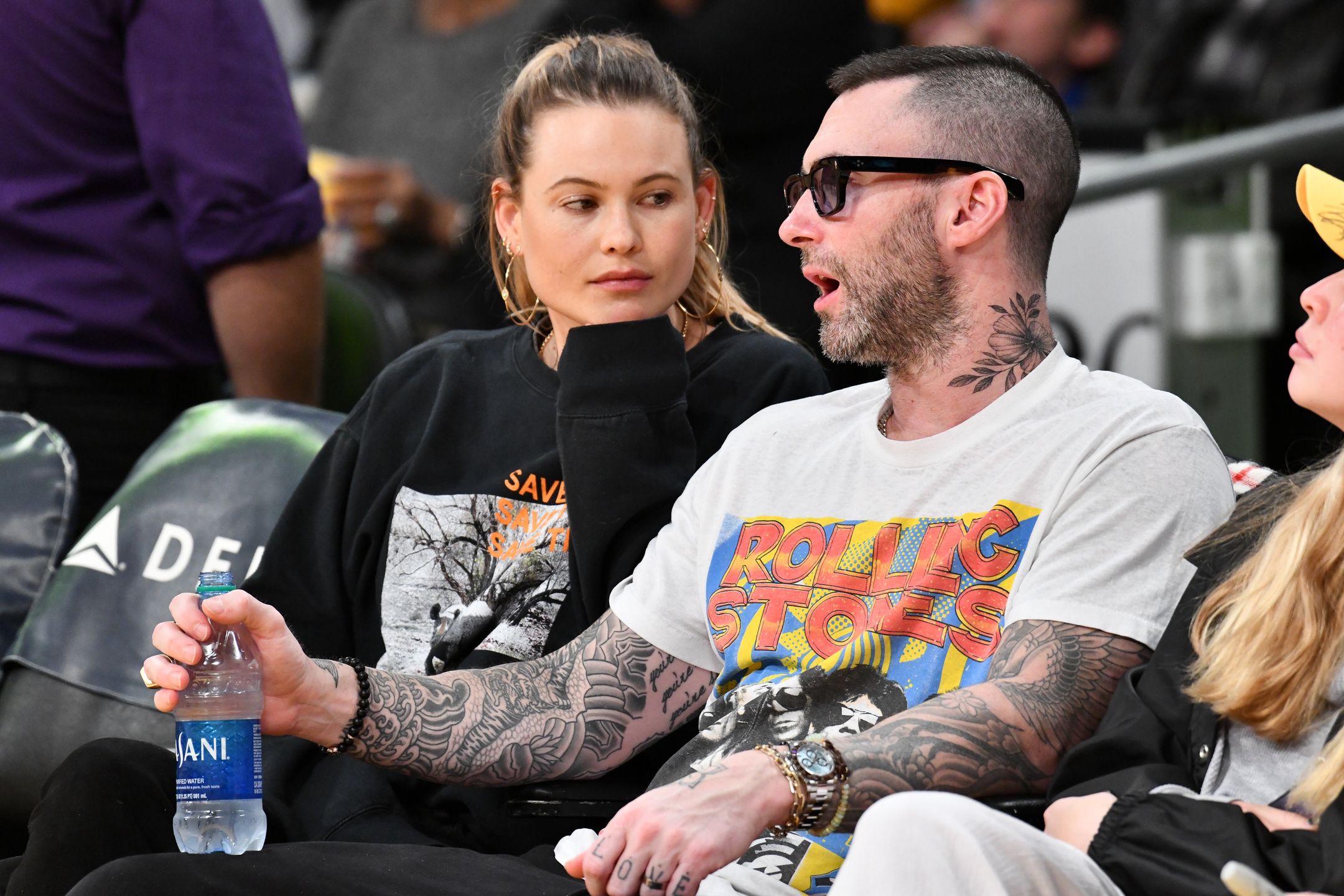 Adam Levine i Behati Prinsloo