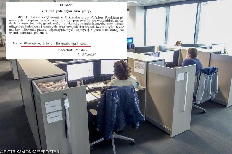 100. rocznica wprowadzenia 8-godzinnego dnia pracy