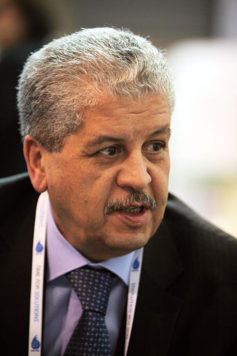 Zdymisjonowany premier Algierii Abdelmalek Sellal