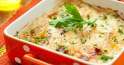 Casserole z kurczakiem, ziemniakami i fasolką