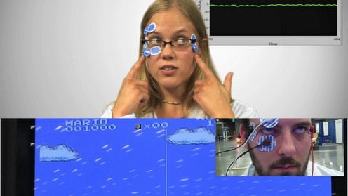 Pograjmy w Mario ruszając oczami 1