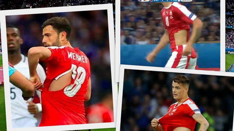 Xherdan Shaqiri skomentował porwane na EURO koszulki