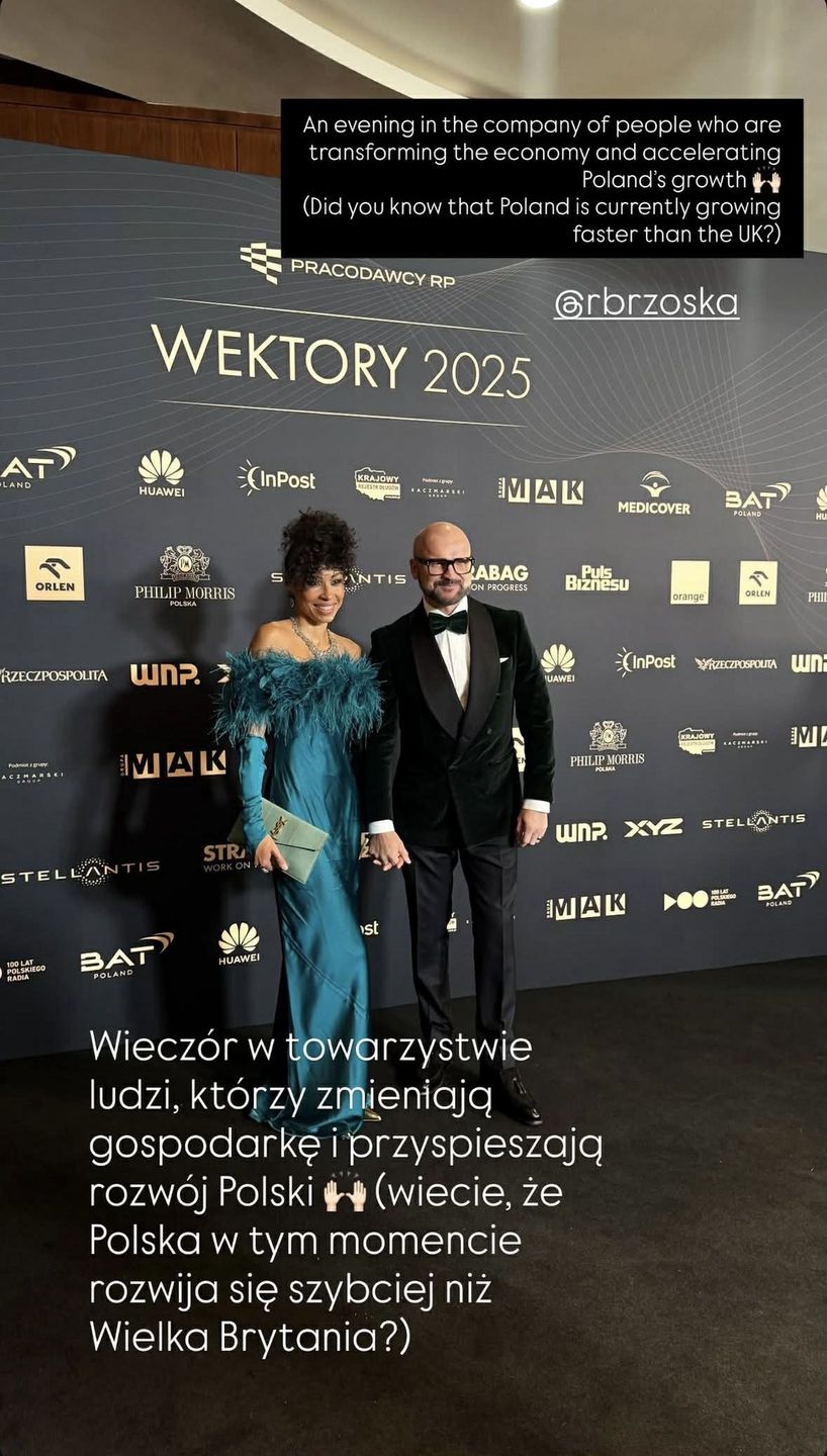 Omenaa Mensah i Rafał Brzoska