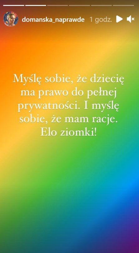 Aleksandra Domańska o imieniu neutralnym płciowo