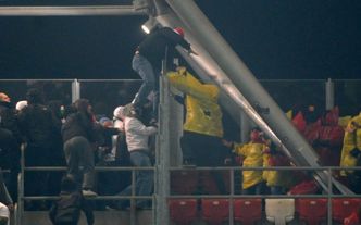 Zamieszki na stadionie Legii. Policja zatrzymała kilkadziesiąt osób