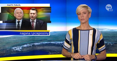 Widzowie "Wiadomości" tego nie usłyszeli. "Fakty" znów uderzyły w Kaczyńskiego