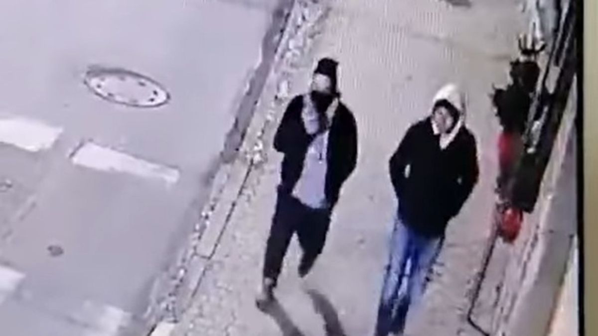 Policja szuka mężczyzn z nagrania