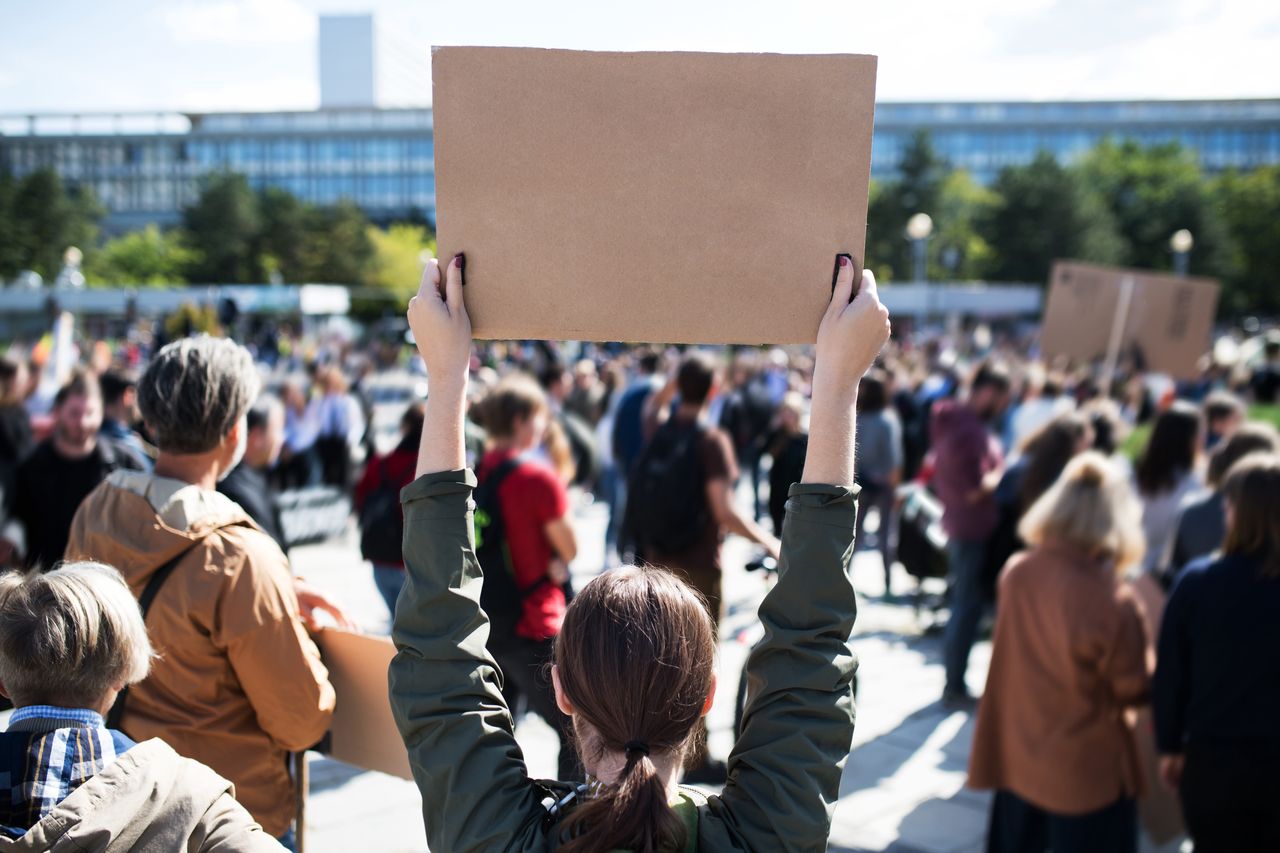 Bielsko-Biała: Protest przeciwko masowej migracji