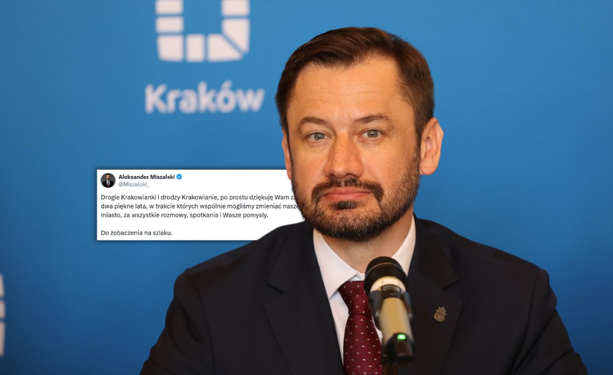 "Do zobaczenia na szlaku". Miszalski pożegnał się z mieszkańcami