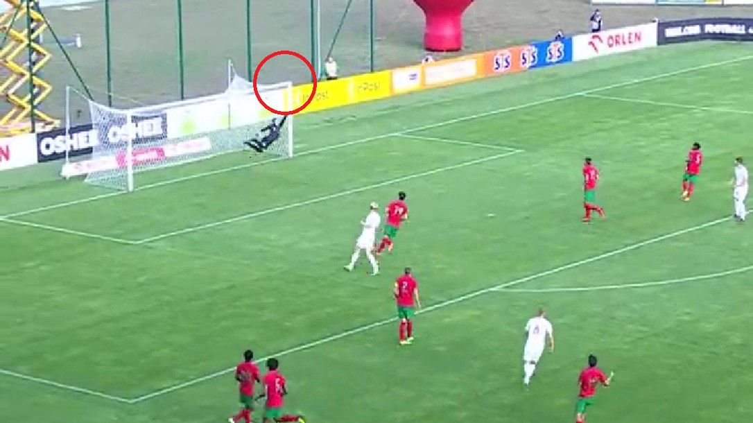 Twitter / TVP Sport / Gol Biegańskiego