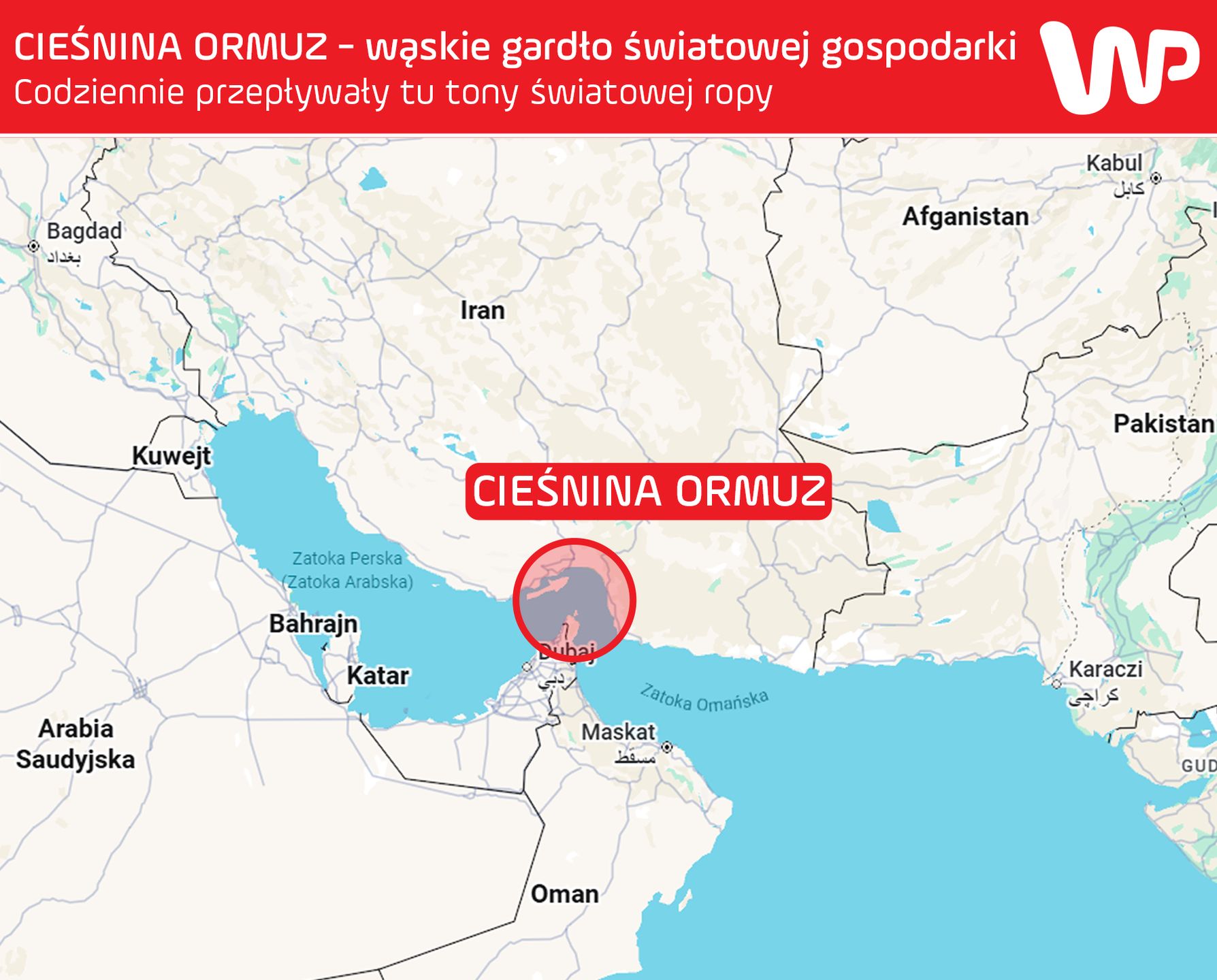  Zakłócenia żeglugi przez Ormuz podbiły ceny ropy