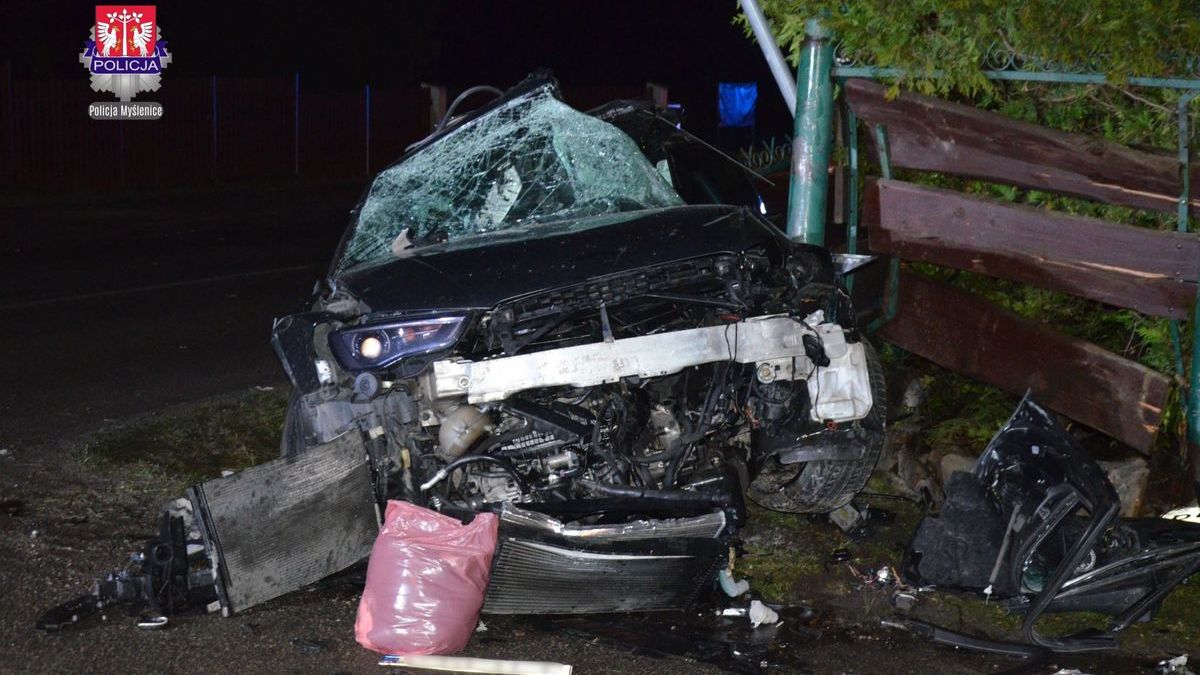 Zdjęcia z miejsca wypadku są przerażające