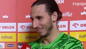 Grabara stanął przed kamerą. Potem padło kluczowe pytanie