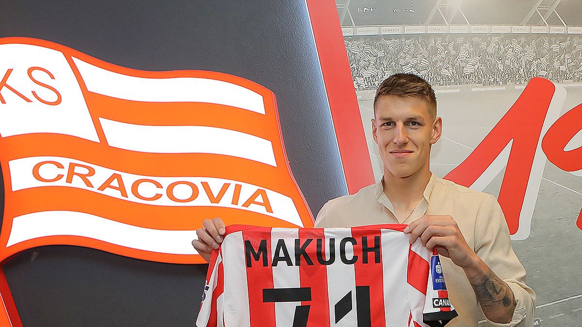 Twitter / MKSCracoviaSSA / Na zdjęciu: Patryk Makuch