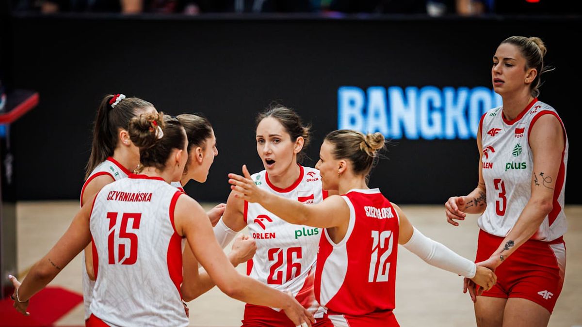 Materiały prasowe / VolleyballWorld / Na zdjęciu: reprezentacja Polski siatkarek