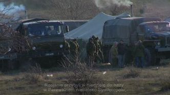 Rosyjscy żołnierze na Ukrainie