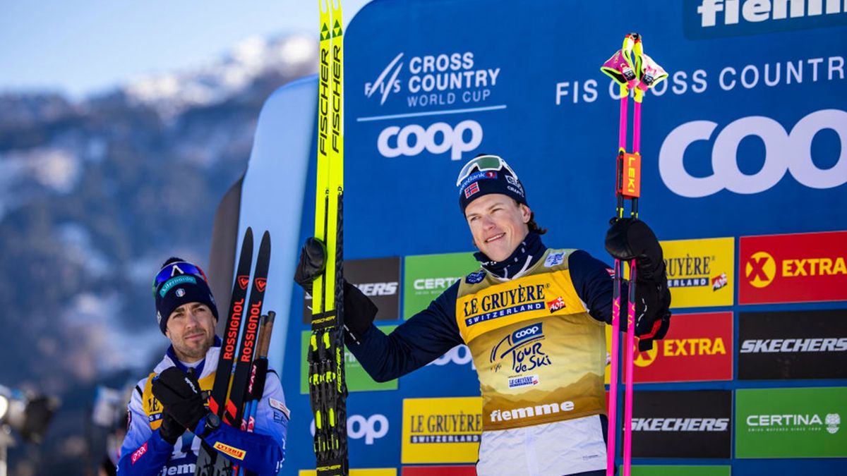 Getty Images / Grega Valancic/VOIGT / Na zdjęciu: Johannes Hoesflot Klaebo 