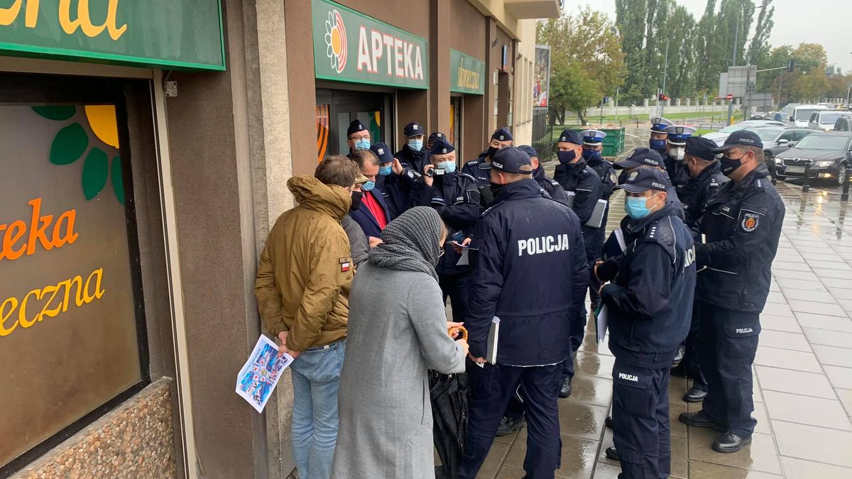 protest rolników w Warszawie