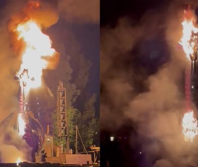Pożar w Disneylandzie. Spłonął ogromny smok