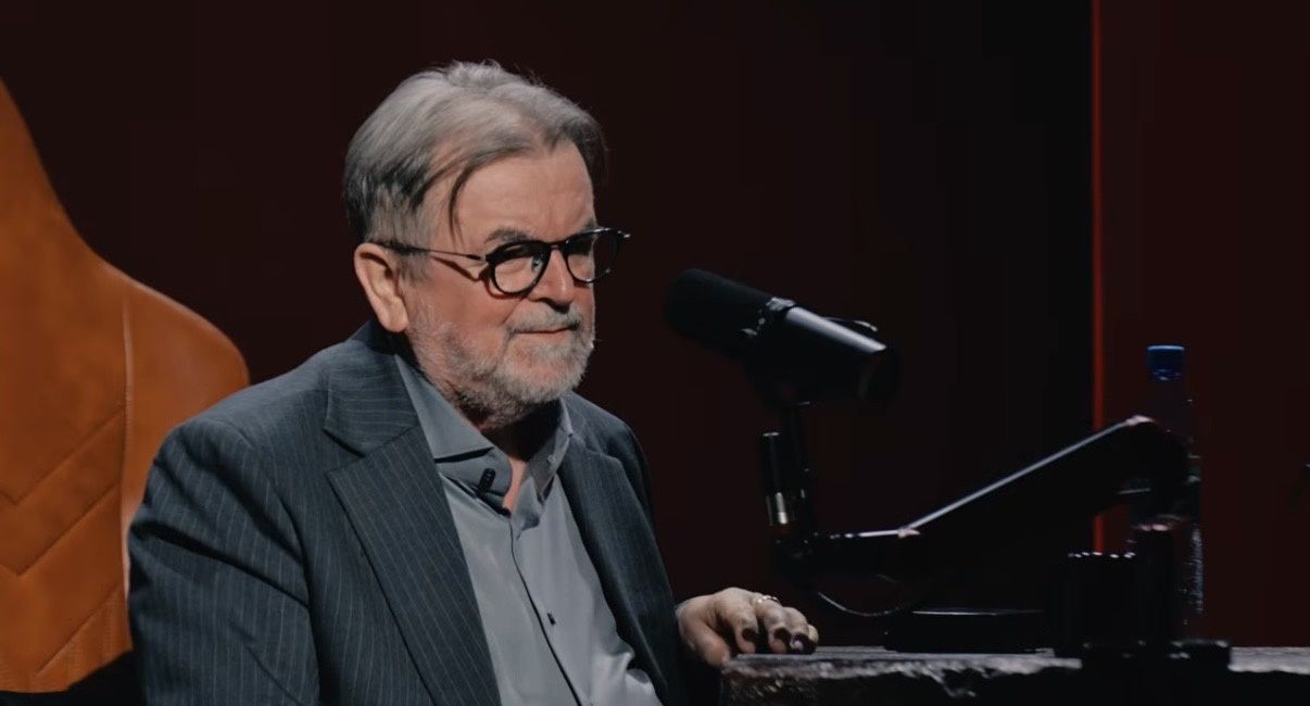 Edward Miszczak podczas rozmowy