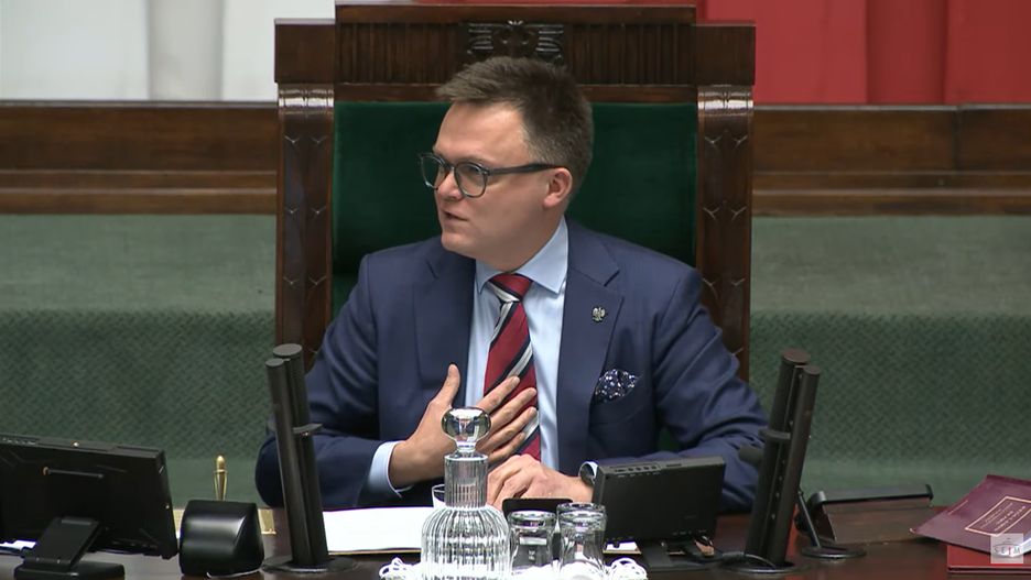 Szymon Hołownia zaliczył wpadkę. Reakcja Kaczyńskiego hitem sieci