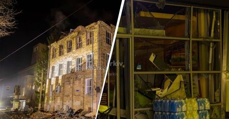 Masowy atak na Charków. Rosyjskie drony uderzyły w szpital