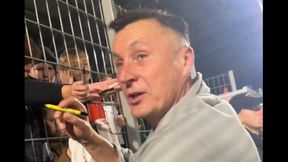 Hajto zirytowany. Nie wytrzymał i odezwał się do kibica