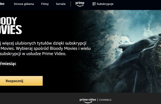 Nowy pakiet z horrorami w polskiej wersji Amazon Prime Video