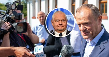 Tusk radzi Glapińskiemu. "Musiałby złożyć doniesienie przeciw 20 mln Polaków"