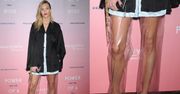 Anja Rubik w przeźroczystych spodniach z... folii?! (ZDJĘCIA)