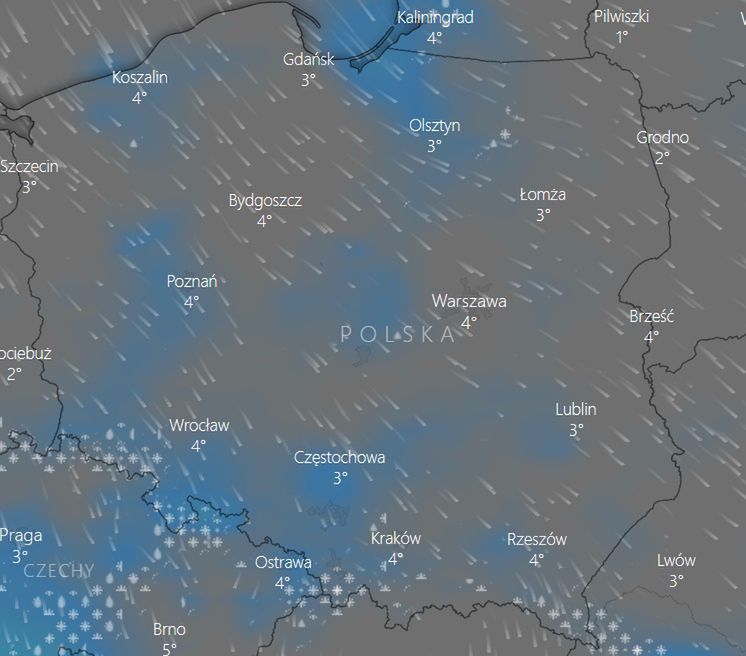 Pogoda. Coraz zimniej. Nocami chwyci mróz. Nawet -7 st.C