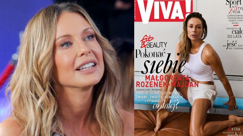 Małgorzata Rozenek na trzech okładkach "Vivy!"