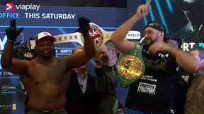Fury i Whyte stanęli oko w oko. Czegoś takiego jeszcze nie było