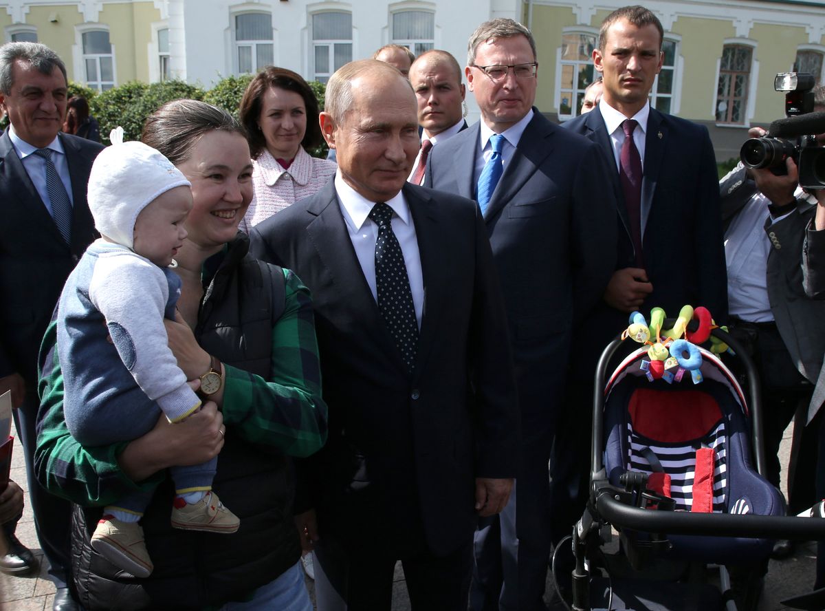 Russian President Vladimir Putin visits Siberia
