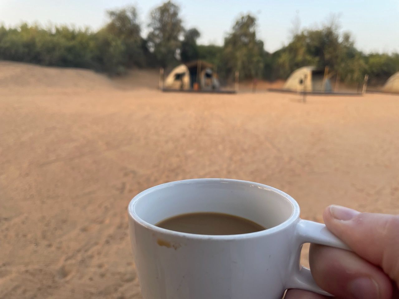 Noc na pustyni w Dubaju