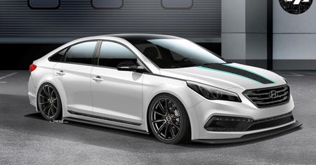 Hyundai JP Edition Sonata na SEMA Show
